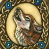 Celtic Wolf Pendant