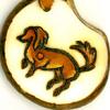 Daschund Pendant 
