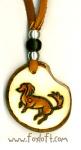 Daschund Pendant 