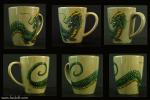 Green Dragon Mug