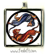 Yin-Yang Dachshund Pendant Yin-Yang Dachshund Pendant