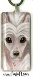Chinese Crested Portrait Pendant