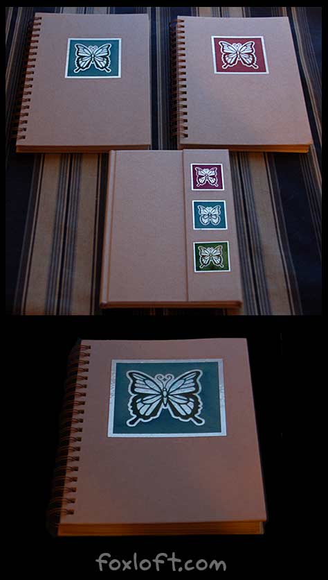 Butterfly Glyph Journals