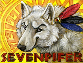 Sevenpifer Wolf Badge