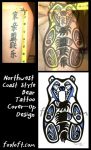 Northwest Coast Style Bear Tattoo