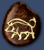 Wild Boar (Carved)