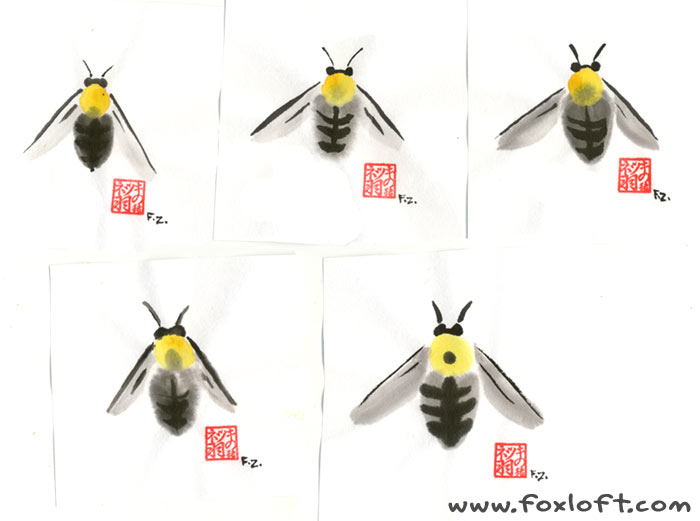 Sumi Bees