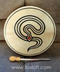 Snake Totem Drum