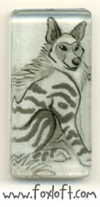 Striped Hyena Pendant