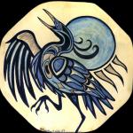 "Heron Dance" Drum