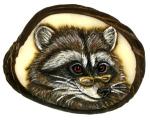 Raccoon Pendant
